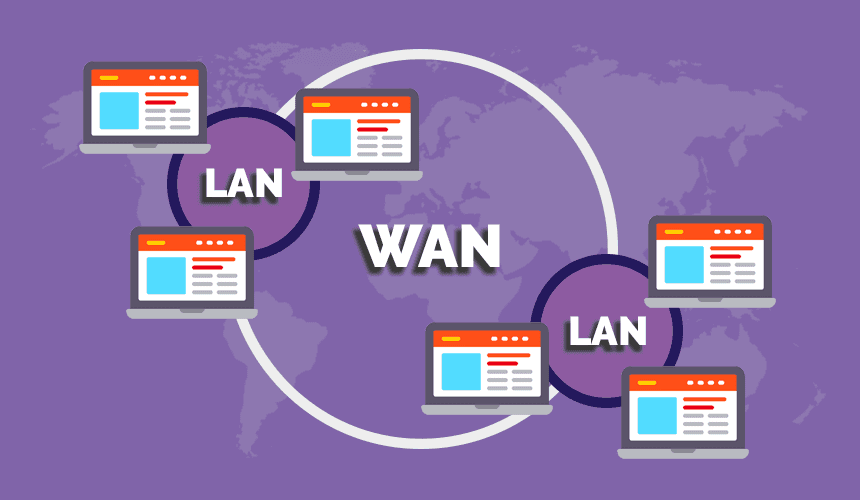 What's the difference between a WAN and a LAN?