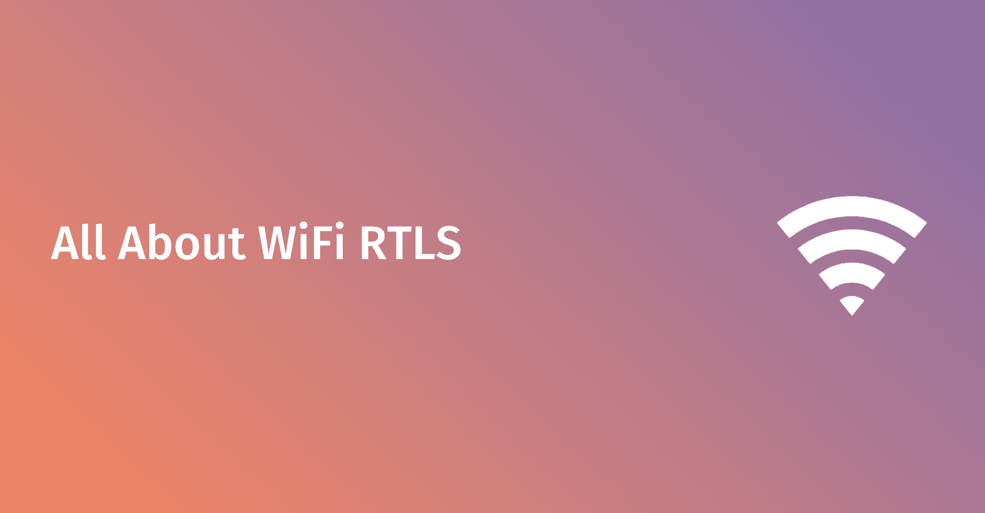 What is WiFi RTLS and how location tracking works