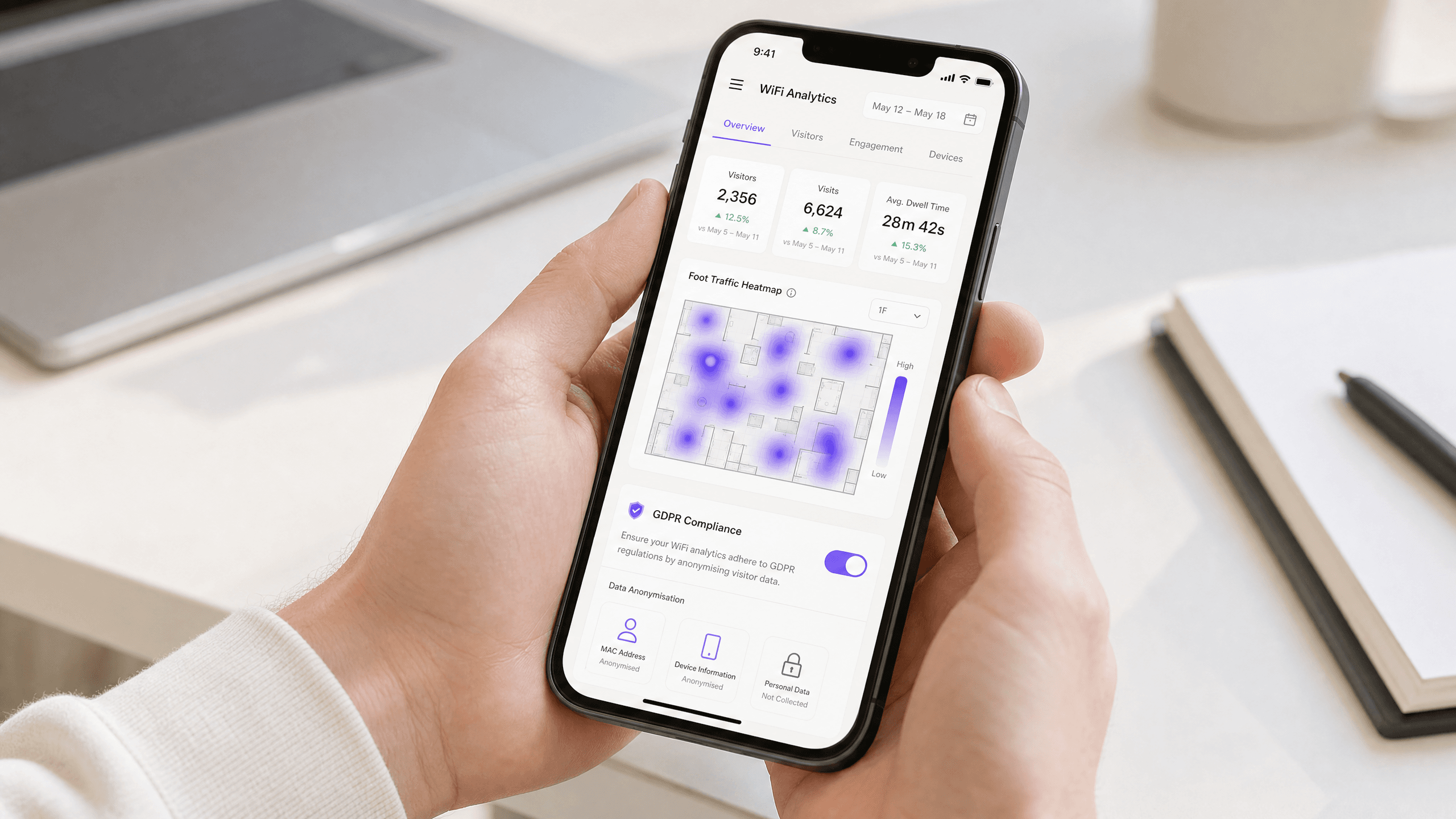 Privacy by Design: Anonymising WiFi Data for GDPR Compliance