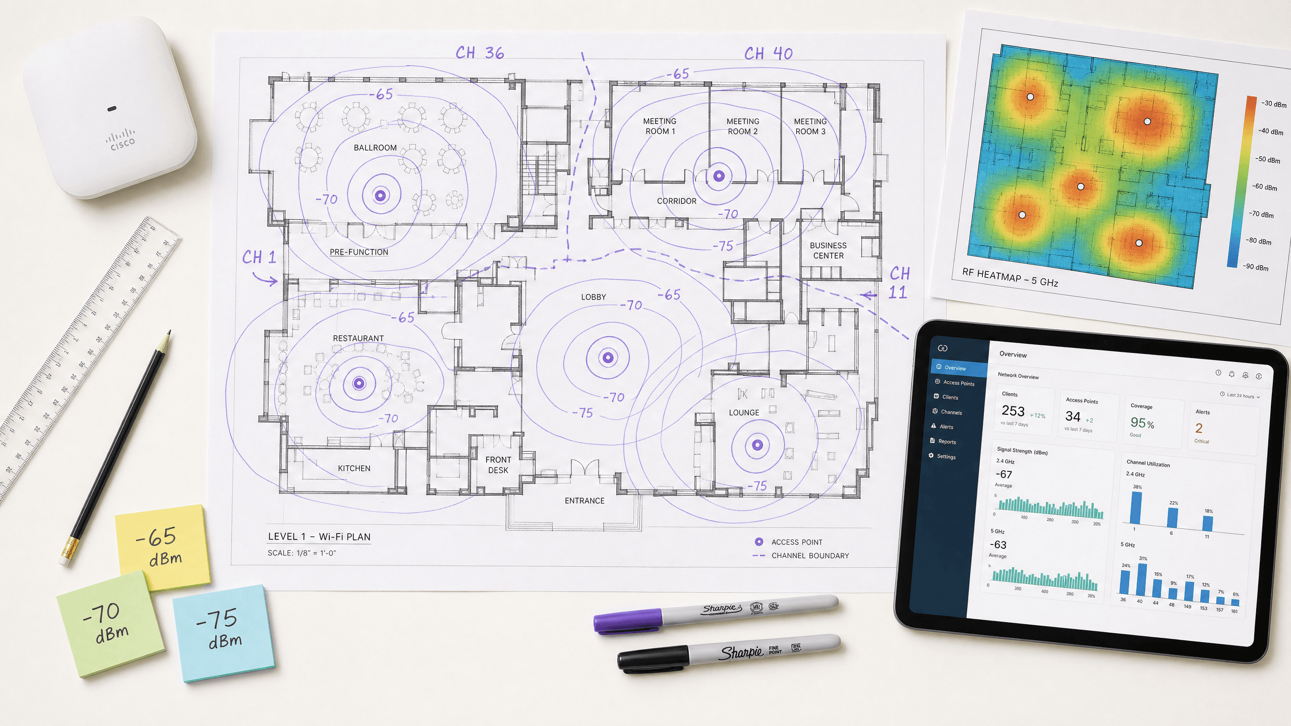 Understanding RSSI and Signal Strength for Optimum Channel Planning