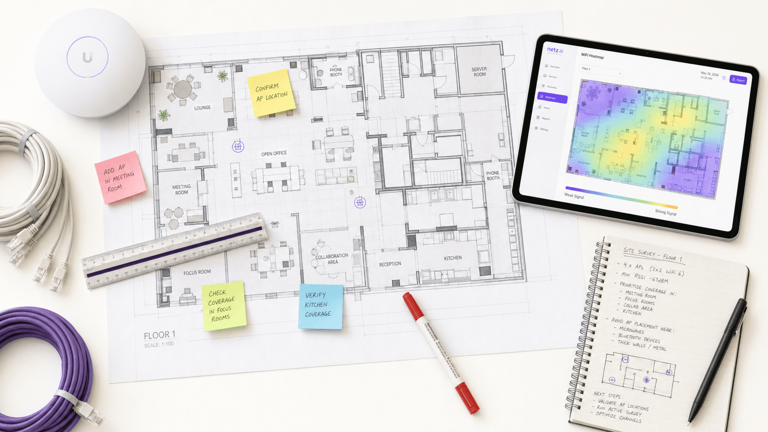 WiFi Survey Software: How to Map and Optimise Your Wireless Network