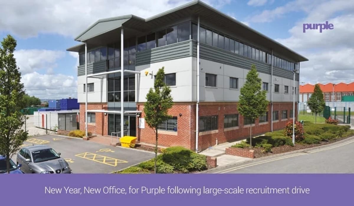 Purple Outgrows Ashton HQ