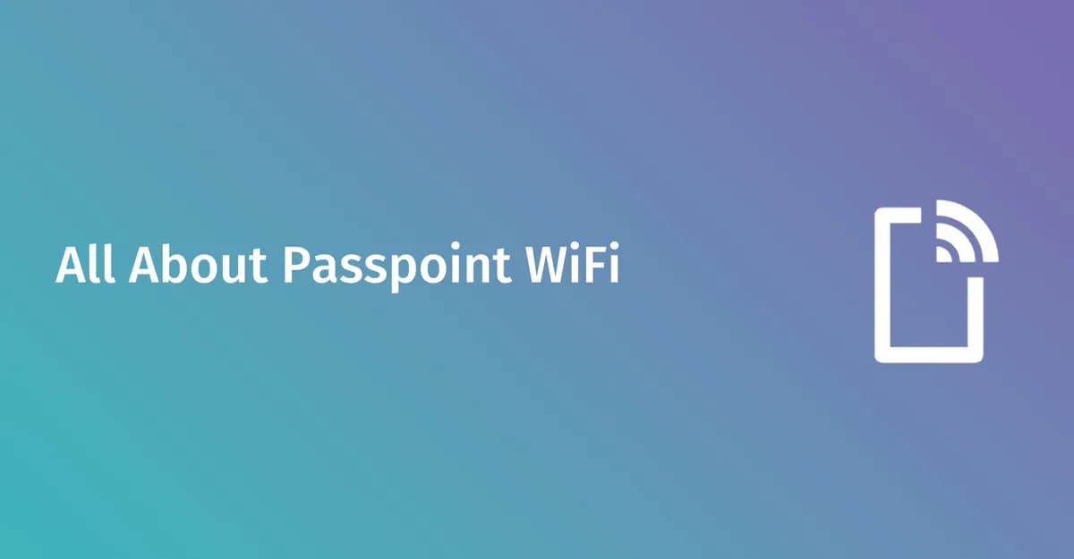 Passpoint WiFi