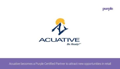 Acuative becomes a Purple Certified Partner to attract new opportunities in retail|