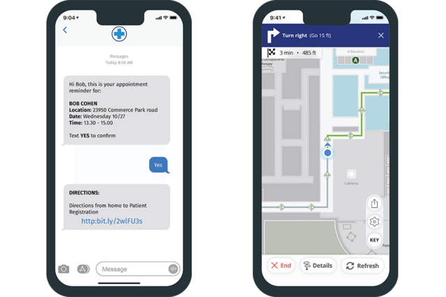 appointment discipline through wayfinding