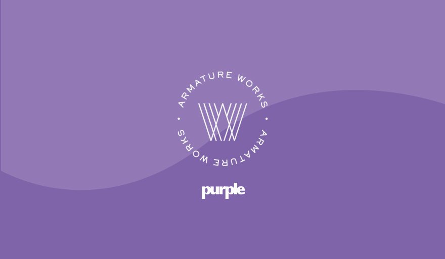 armature works partners with purple