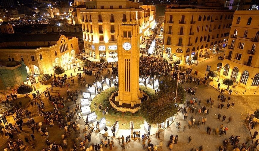 Beirut celebrates New Year with Purple WiFi|