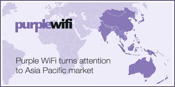 Purple WiFi turns attention to Asia Pacific market
