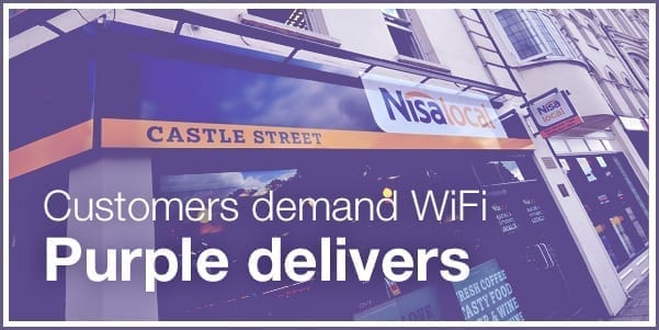 Nisa customers repeatedly asked for WiFi - and we delivered