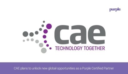 CAE plans to unlock new global opportunities as a Purple Certified Partner