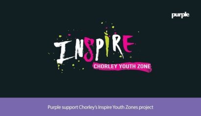 Purple support Chorley's Inspire Youth Zones Project