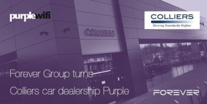 Forever Group turn Colliers car dealership Purple