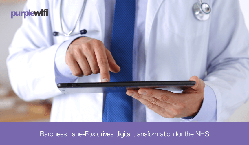 Baroness Lane-Fox drives digital transformation for the NHS