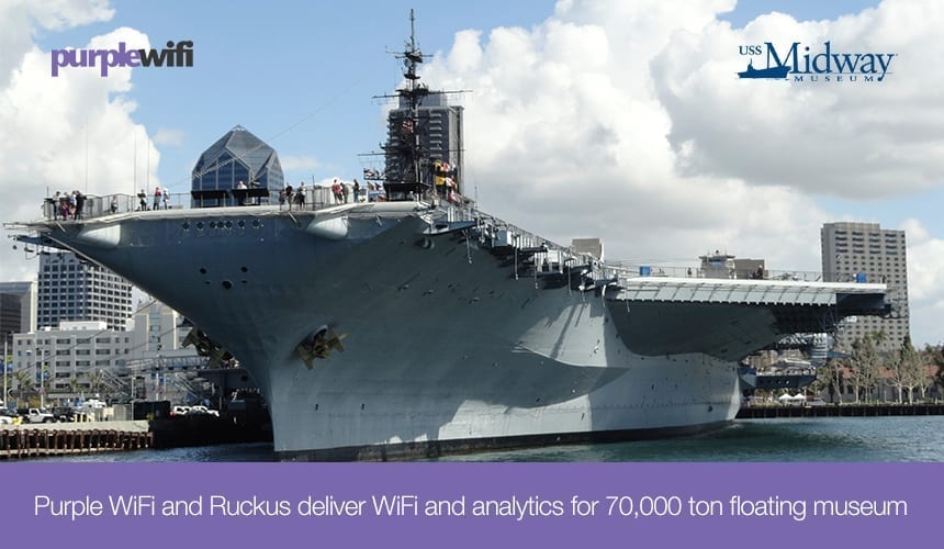 Purple WiFi and Ruckus deliver WiFi and analytics for 70
