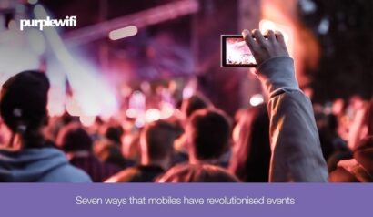 Seven ways that mobiles have revolutionised events