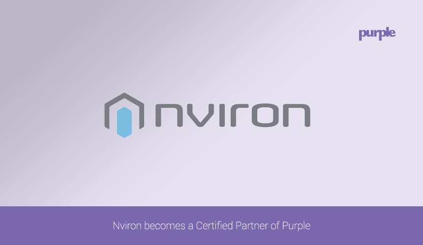 Nviron becomes a Certified Partner of Purple|