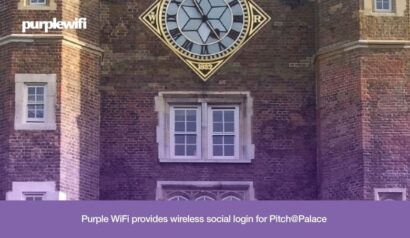 Purple WiFi provides wireless social login for Pitch@Palace