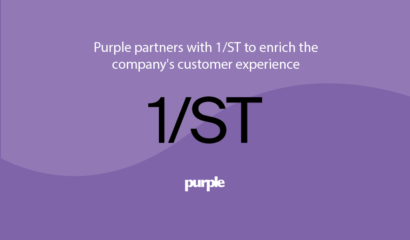 purple partners with 1 st to enrich the company's customer experience