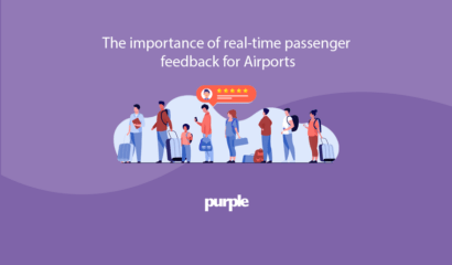 real time passenger feedback for airports