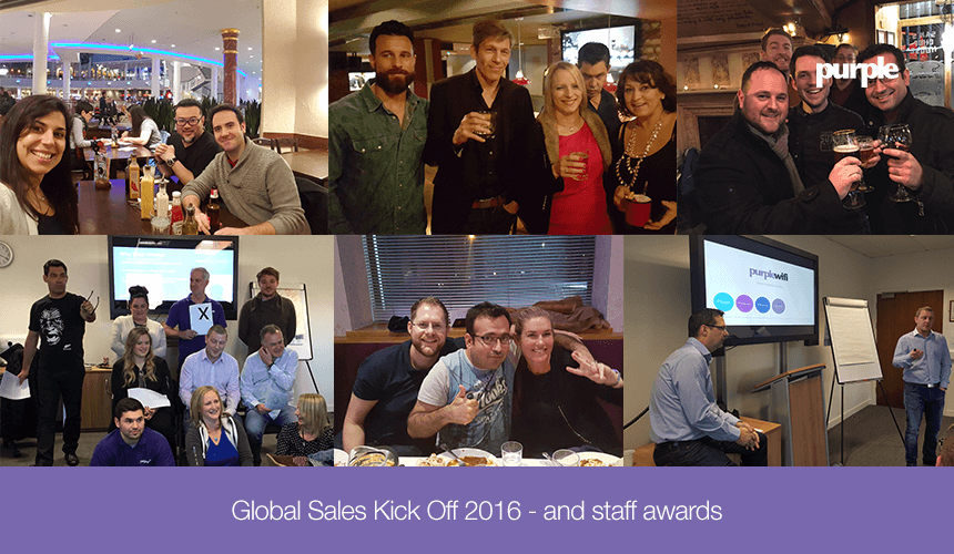 Global Sales Kick Off 2016 - and staff awards