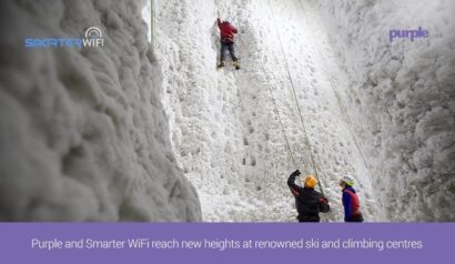 Purple and Smarter WiFi reach new heights at renowned ski and climbing centres|