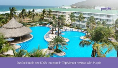 SunSol Hotels see 500% increase in TripAdvisor reviews with Purple