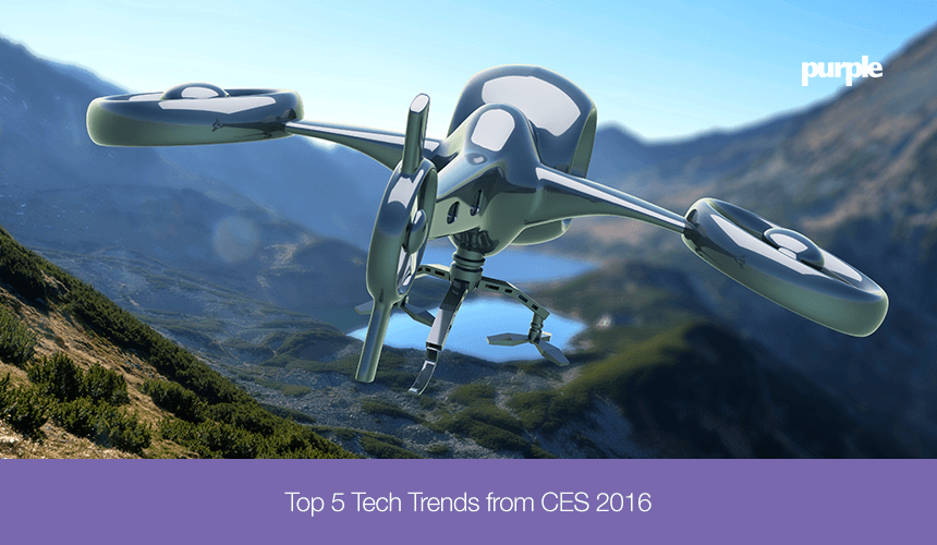 Top 5 Tech Trends from CES 2016