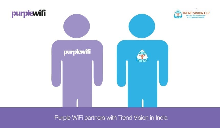 Purple WiFi partners with Trend Vision in India