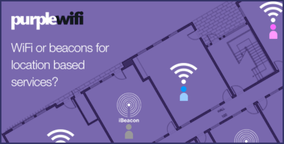 WiFi or beacons for location based services?