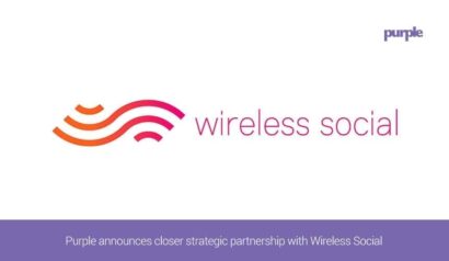 Purple announces closer strategic partnership with Wireless Social
