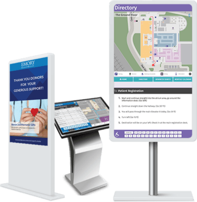 kiosk wayfinding