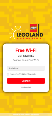 Legoland sales florida wifi