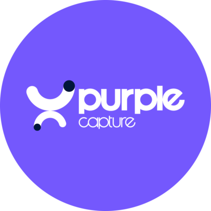 purple capture logo