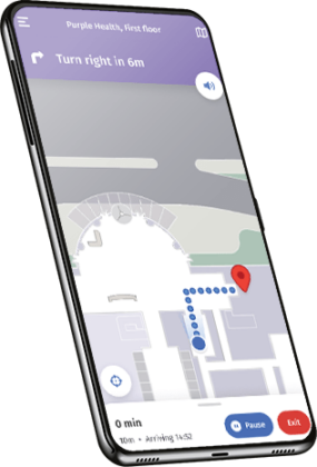 mobile app wayfinding