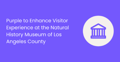 purple to enhance visitor experience at the natural history museum of los angeles county new